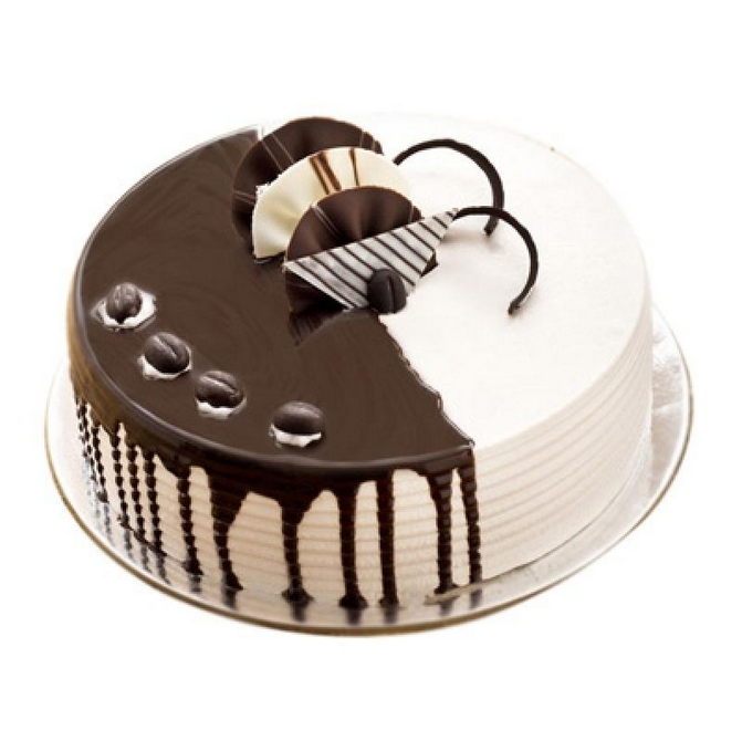 Vanilla Chocolate Cake